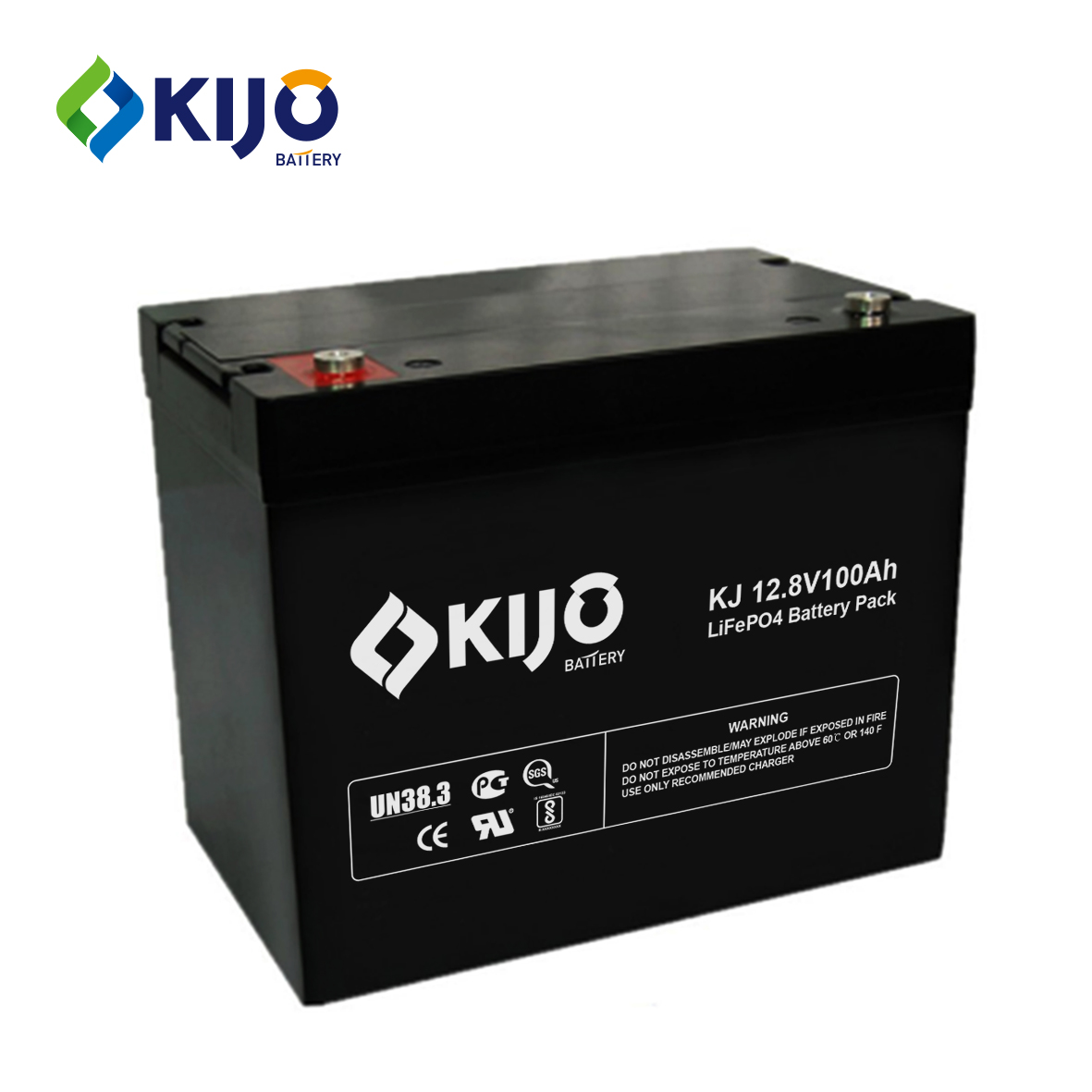Long life deep cycel LiFePO4 12.8V100Ah Lithium-ion battery for RV/camping car/marine/boat - Image 2