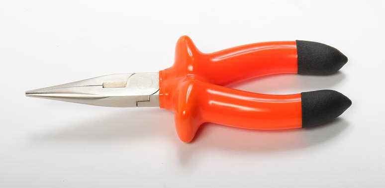 Long Nose Pliers with Insulated Handle