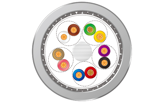 Continuous Flex Signal Control Cable