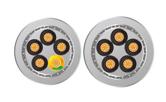 Multi-Conductor Control Cable for Industrial Use