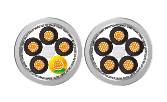 Multi-Conductor Control Cable for Industrial Applications