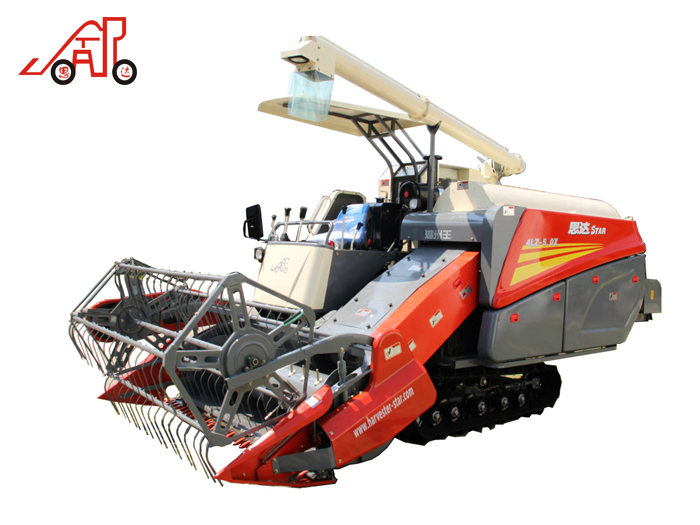 Longitudinal axial flow type whole feeding combine harvester for rice wheat and soybean - Image 3