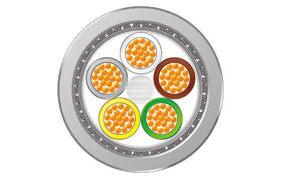 Multi-Core Tinned Copper Braid Data Cable