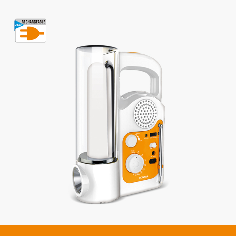 "LONTOR" Brand rechargeable camping lantern (FM radio) CTL-OL090 - Image 2