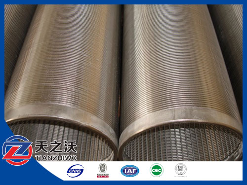 Galvanized Water Well Screen for Filtration