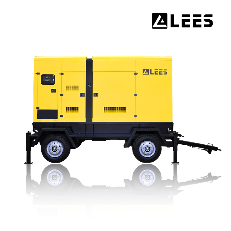 Low noise close mobile trailer type 30kw 38kva silent diesel generator 36kw 45kva standby diesel gen - Image 3