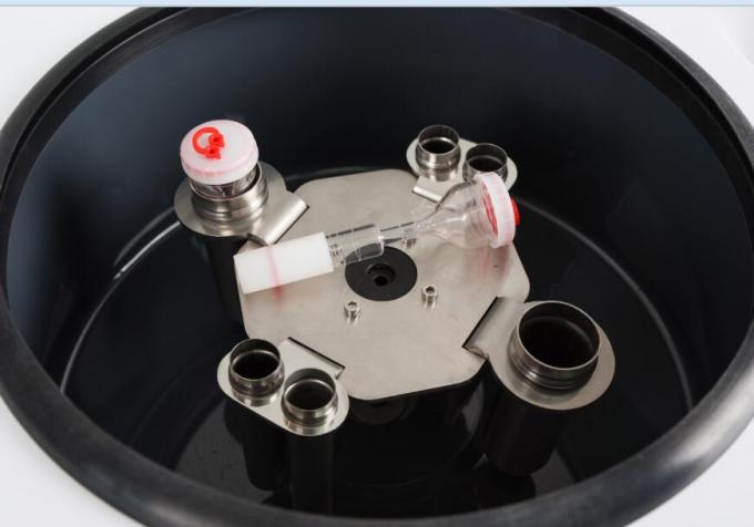 L-450 benchtop centrifuge in a laboratory setting