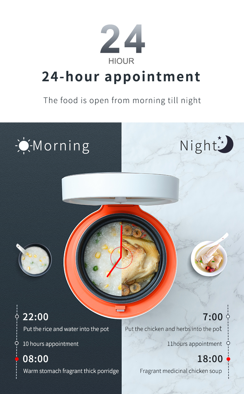 24-hour appointment cooking demonstration