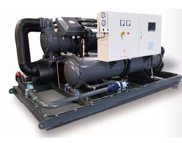 Industrial low temperature brine chiller unit overview