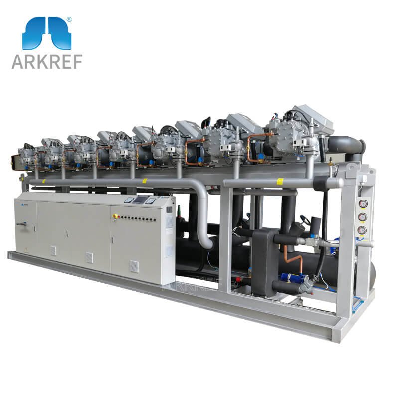 Low Temperature Parallel Screw Compressor Unit