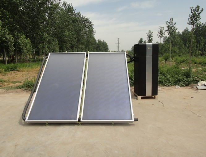 Flat Panel Solar Water Heating System