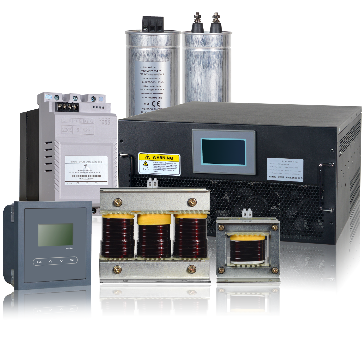 Low Voltage Tuning Filter Capacitor