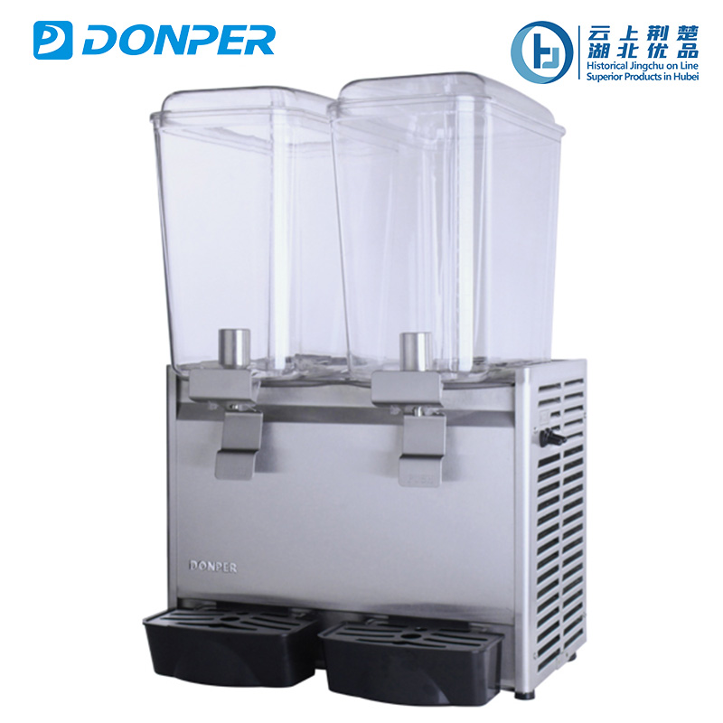Double Tank Refrigerated Beverage Dispenser