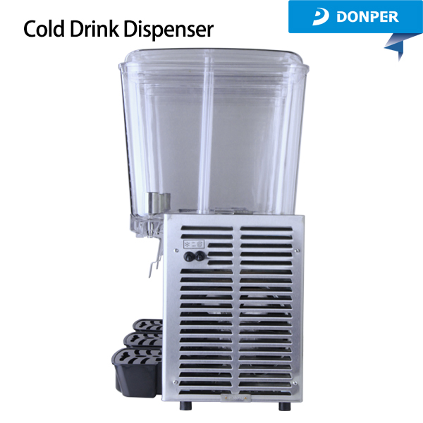 Three-Bowl Cold Drink Dispenser