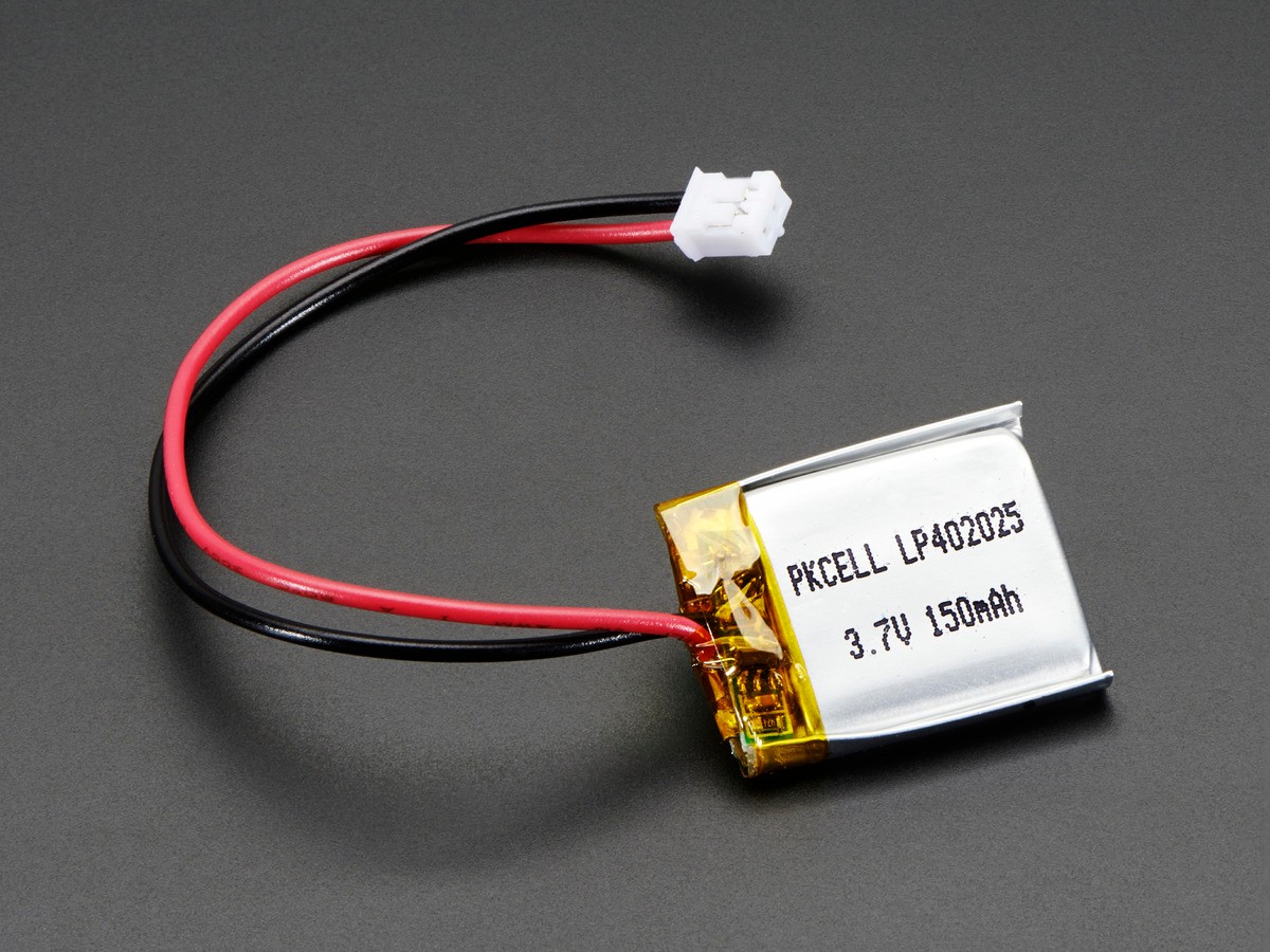 Lp402025 150mAh 3.7V Li-poylmer battery - Image 3