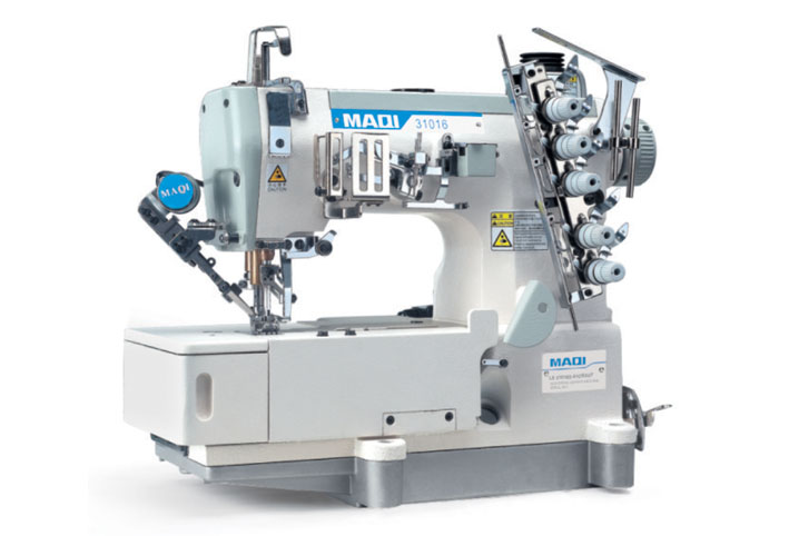 High-Speed Direct Drive Flatbed Interlock Sewing Machine with Auto Thread Cutting