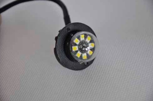 Hideaway LED Light Fixture for Emergency and Security