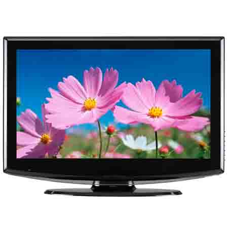 Black LED Television with Standard Connectivity