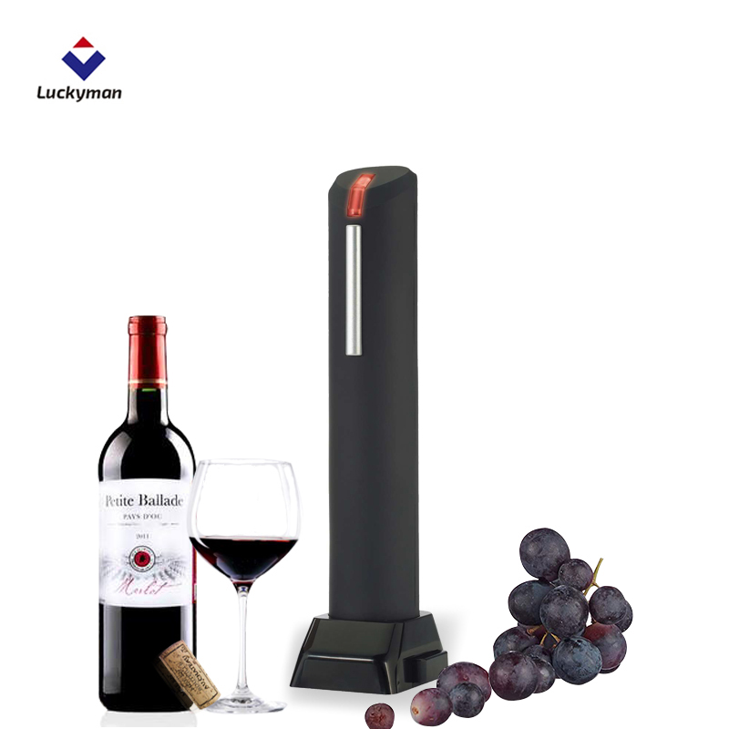 Luckyman 700mAh Wine Opener electric corkscrew Electric Wine Opener Gift Set - Image 3