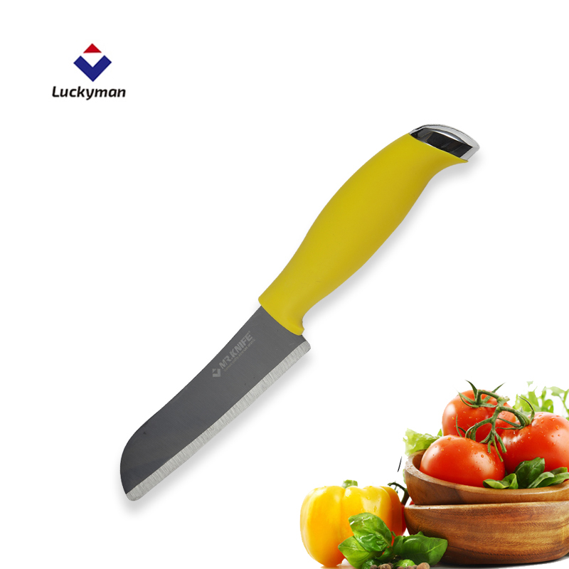 Luckyman kitchen ceramic knife set 4" Parer 5" Santoku 6" Chef zirconia ceramic knife - Image 2
