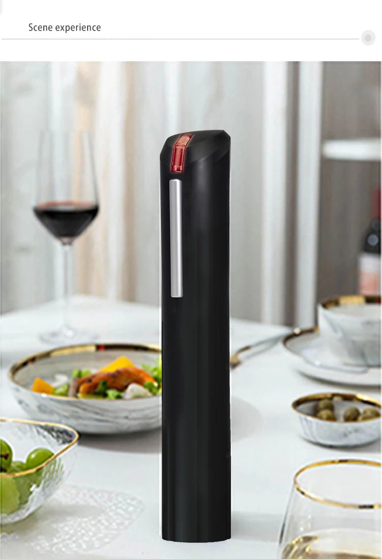The automatic wine opener displayed in a lifestyle setting.