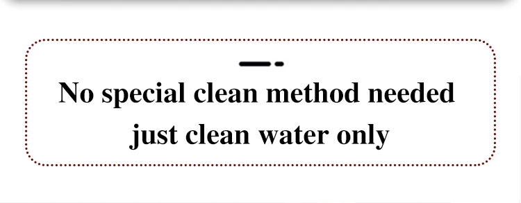 Simple cleaning process demonstration