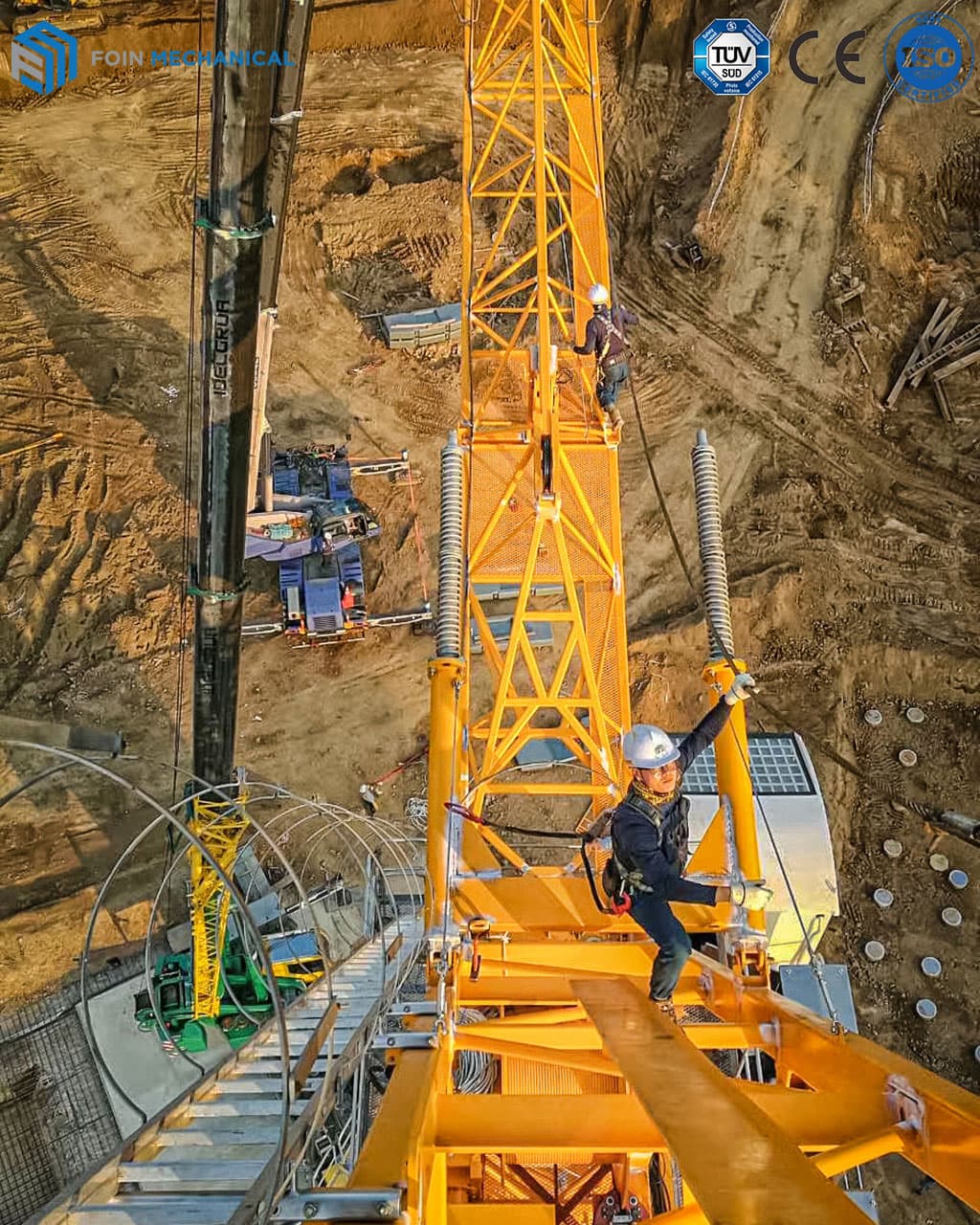 luffing tower crane - Image 2