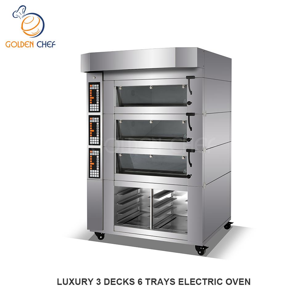 LUXURY ELECTRIC DECK OVEN (DIGITAL CONTROL PANEL) / OVEN PRICES / GAS OVEN / HORNOS - Image 3