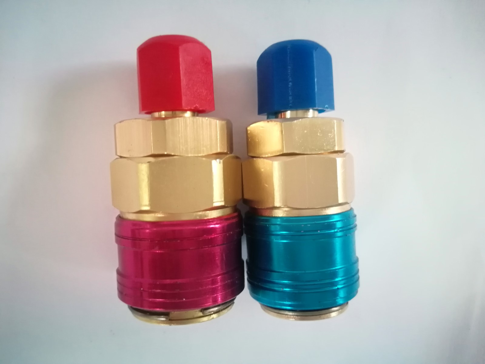 R134a AC Straight Quick Coupler Set