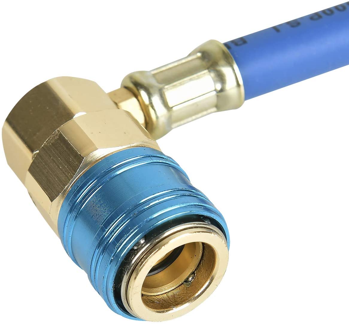 R-134A Refrigerant Charging Hose with Gauge