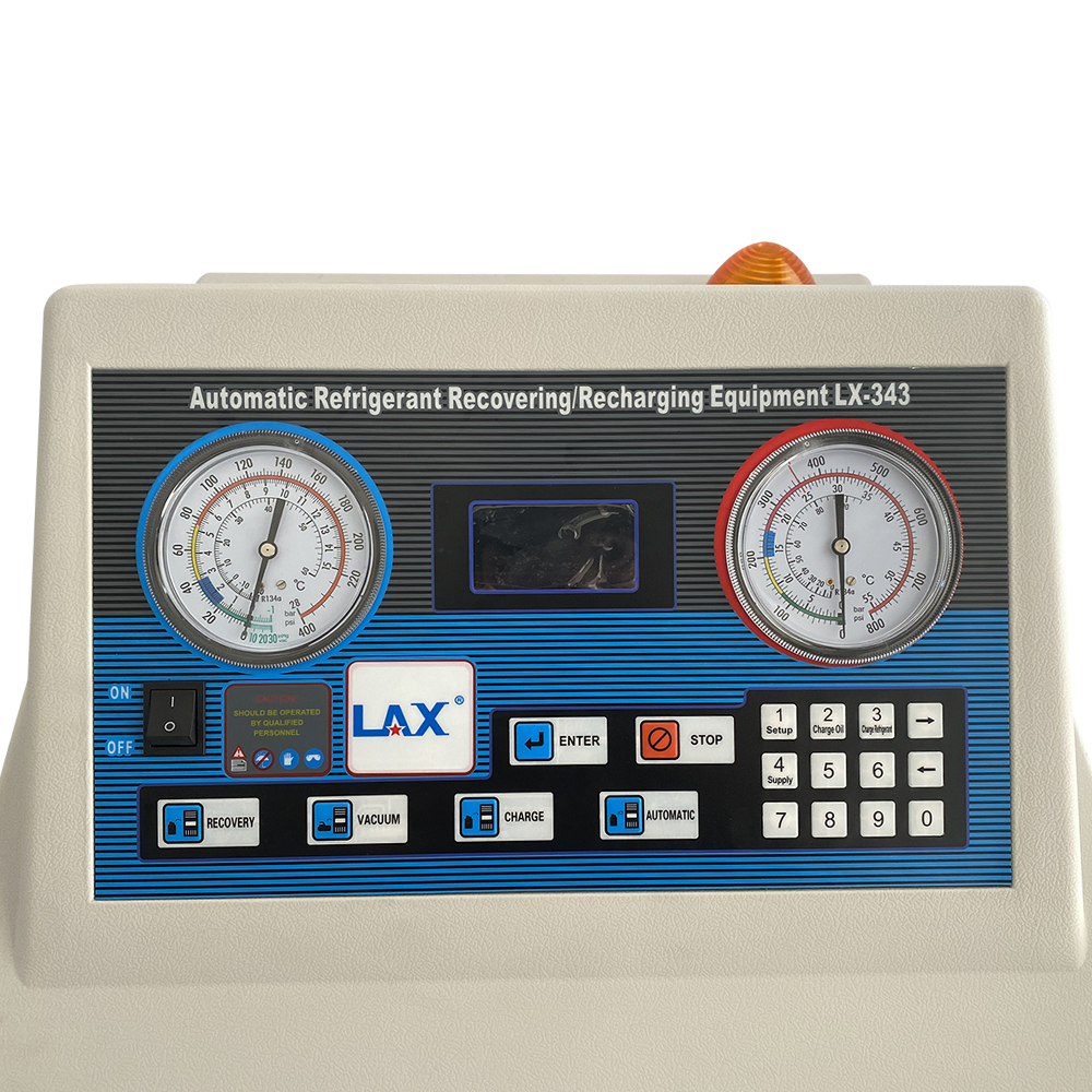 LX343 Fully automatic refrigerant recovery/recycle/recharging machine - Image 3