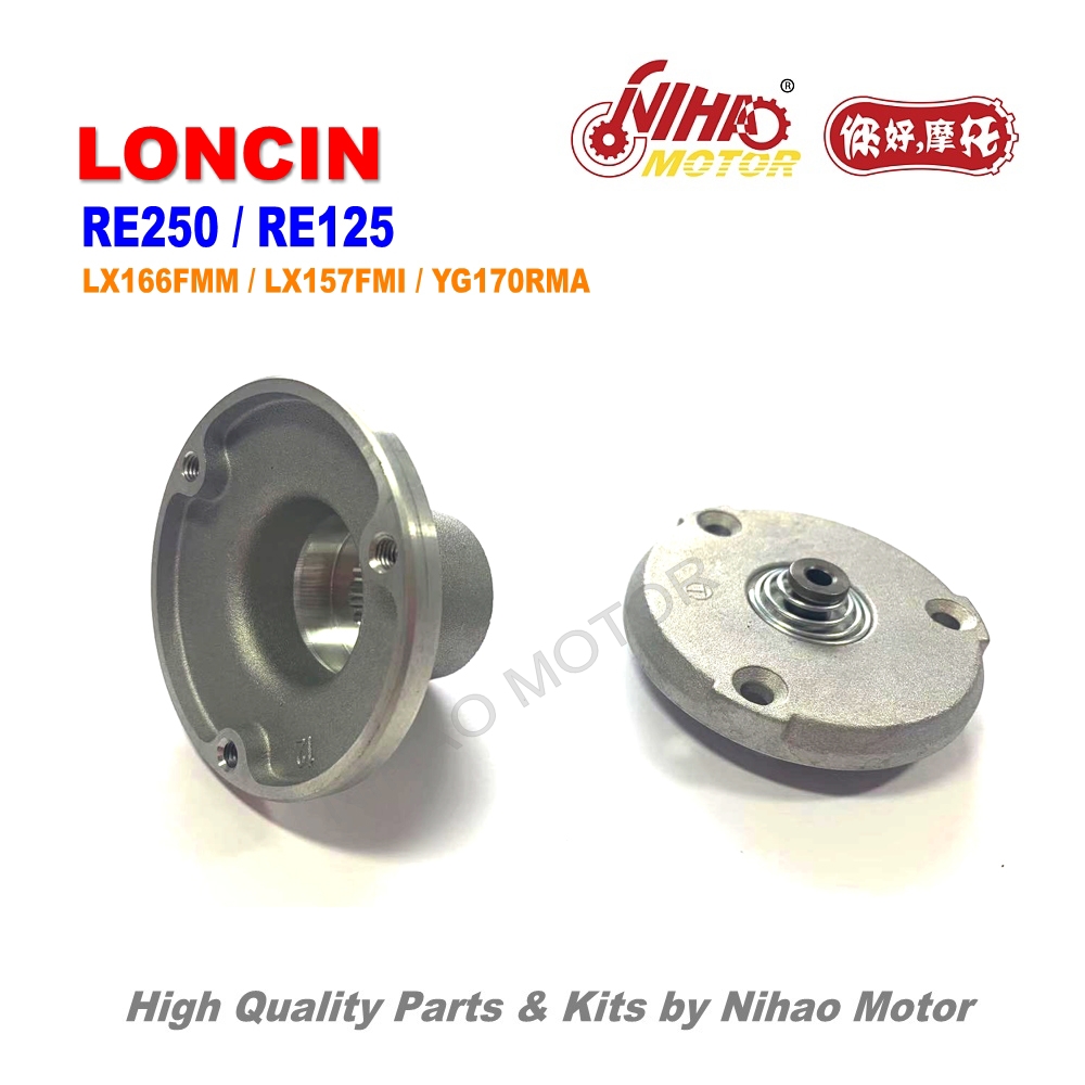 Oil filter assembly showing internal filter element