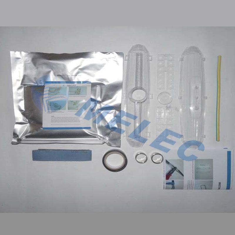 Cast resin straight joint kit components