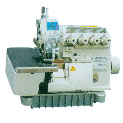 Five-Thread Overlock Sewing Machine for Extra-Heavy Fabrics