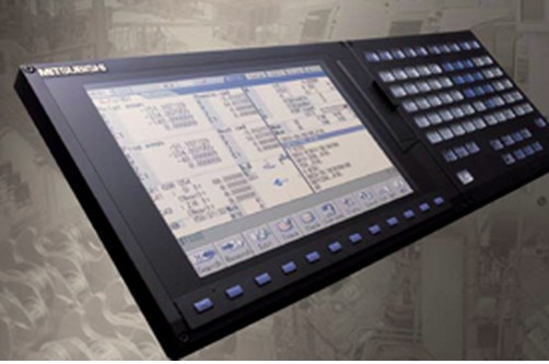 Machine Tool Control Panel with High-Resolution Display