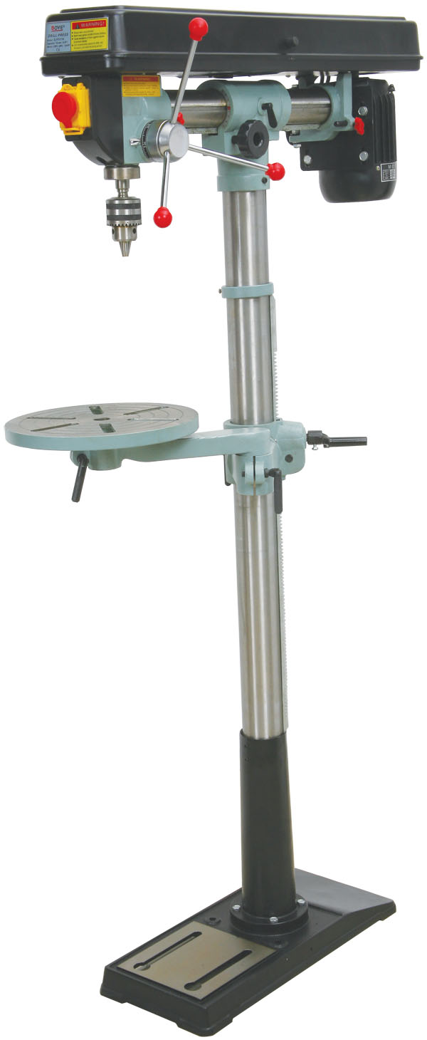 Floor-Standing Drill Press for Metalworking
