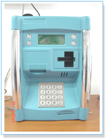 Automated Transaction Kiosk with Keypad and Card Reader