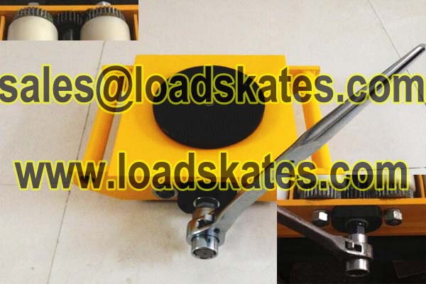 Machinery Moving Dollies with Rotating Top