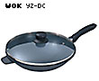 Non-Stick Wok with Glass Lid