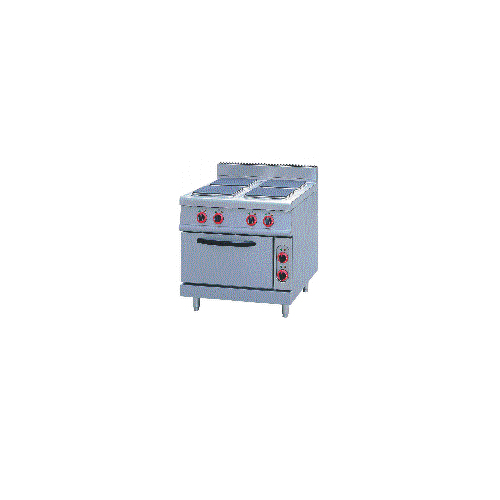 Commercial Electric Range with Oven