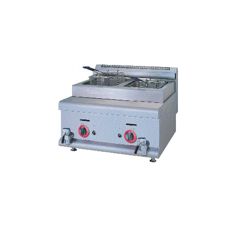 Commercial Deep Fryer with Dual Tanks