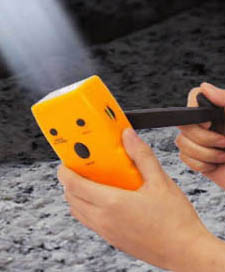 Hand Crank Dynamo LED Flashlight