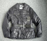 Belted Puffer Jacket for Women