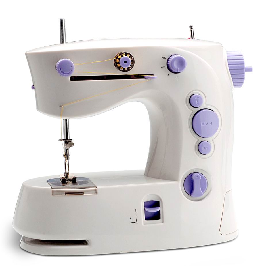 Portable Electric Sewing Machine with Adjustable Stitch Length