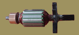 Electric Motor Armature for Power Tools
