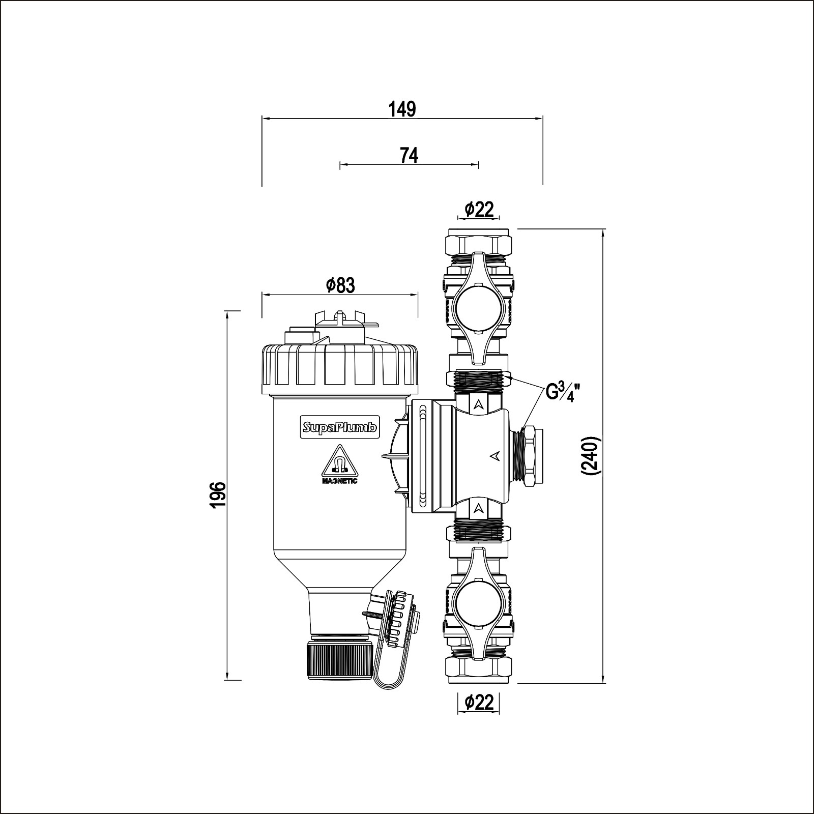 magnetic dirt separator - Image 2
