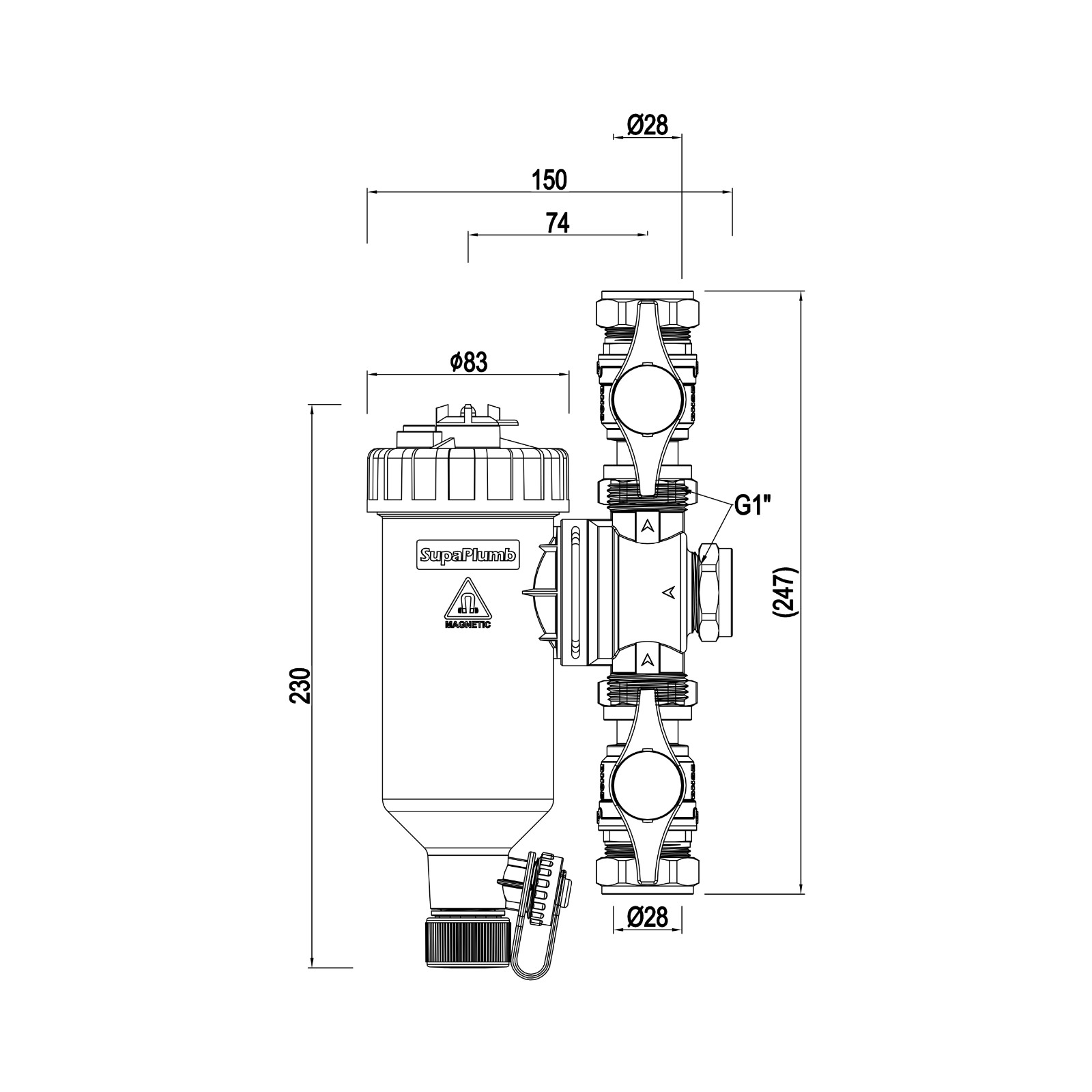 magnetic dirt separator - Image 2
