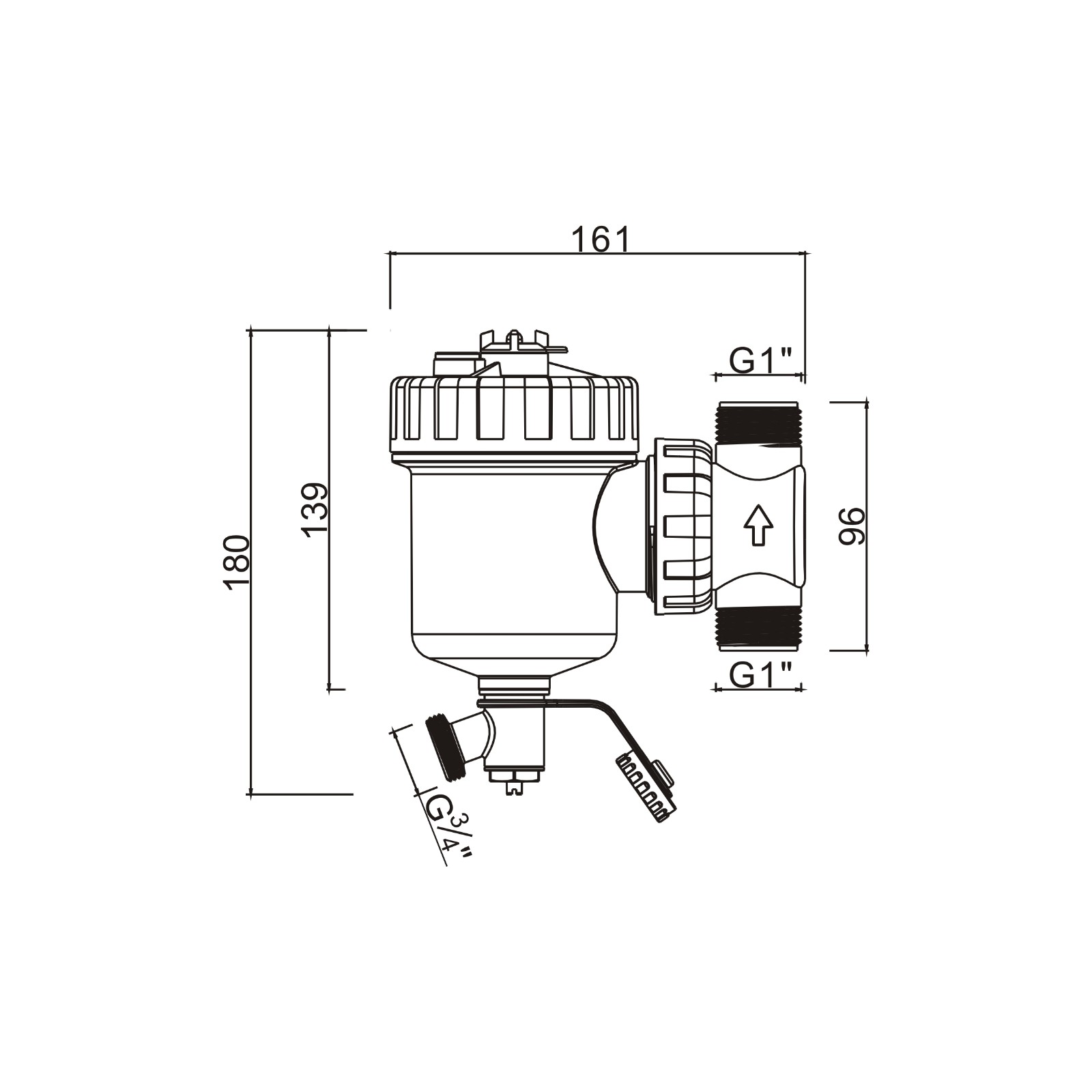 Hydronic Magnetic Dirt Separator