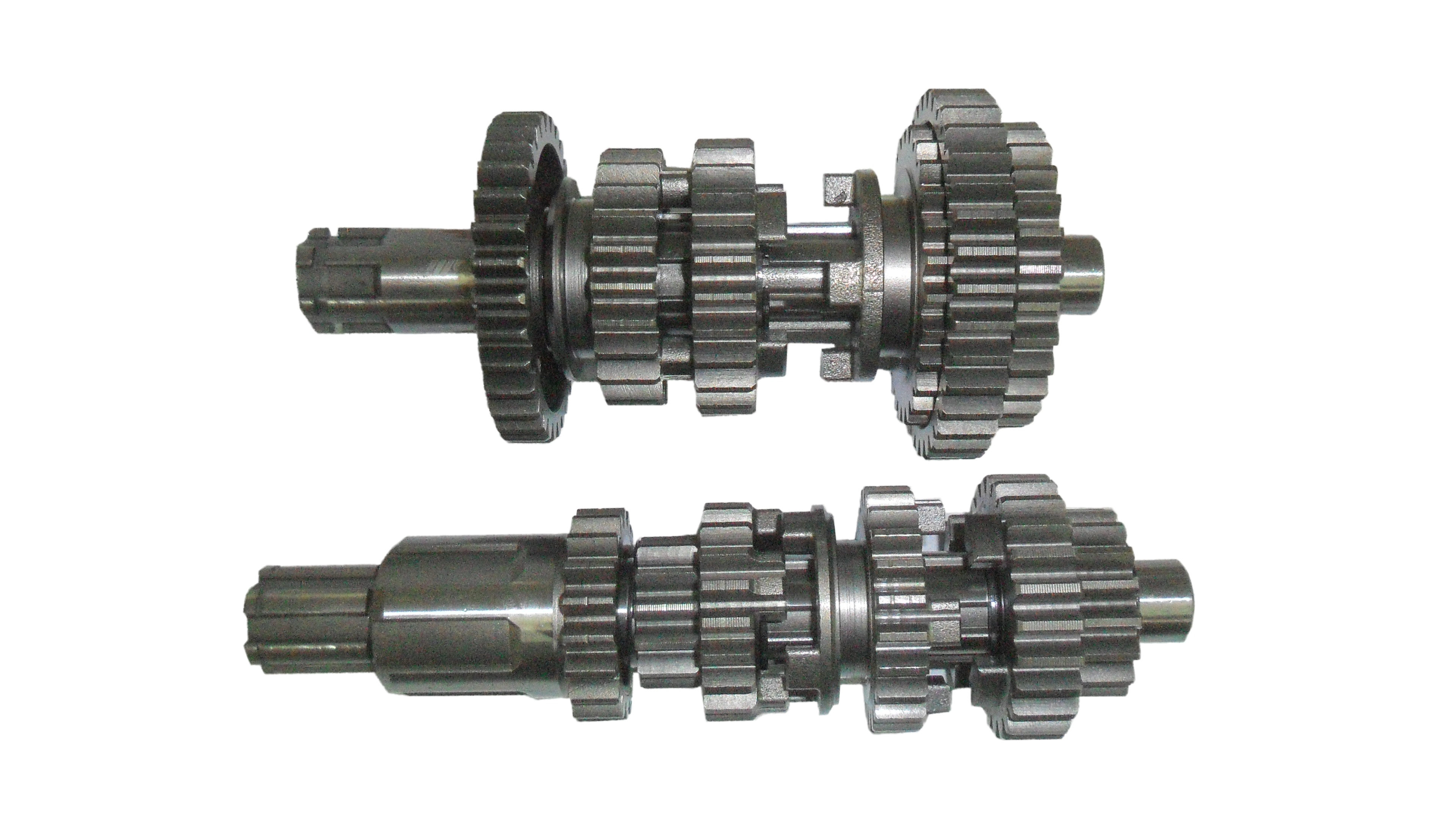 Motorcycle Transmission Main and Auxiliary Shaft Set