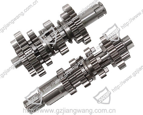 Motorcycle Transmission Main and Counter Shaft Assembly